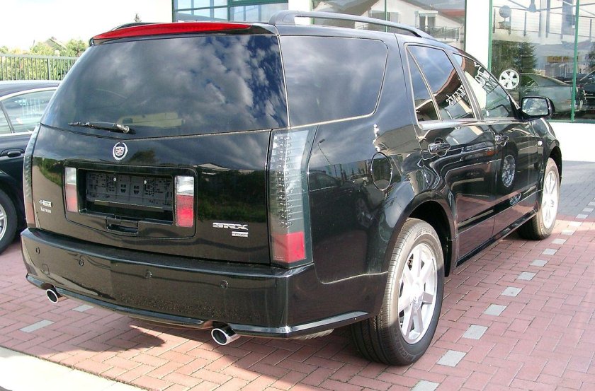 Кадиллак СРХ 1 сзади