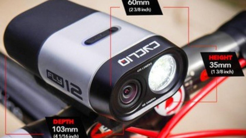 Видеокамера на велосипед