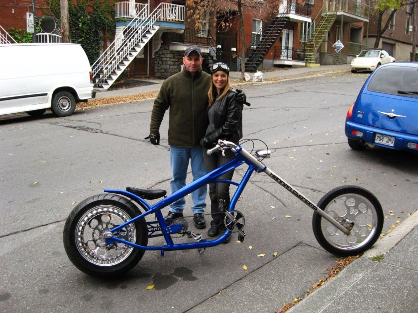 Велочоппер кастом