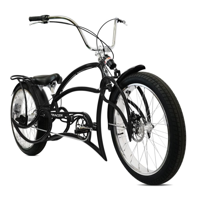 Chopper Style stretch Cruiser Bike