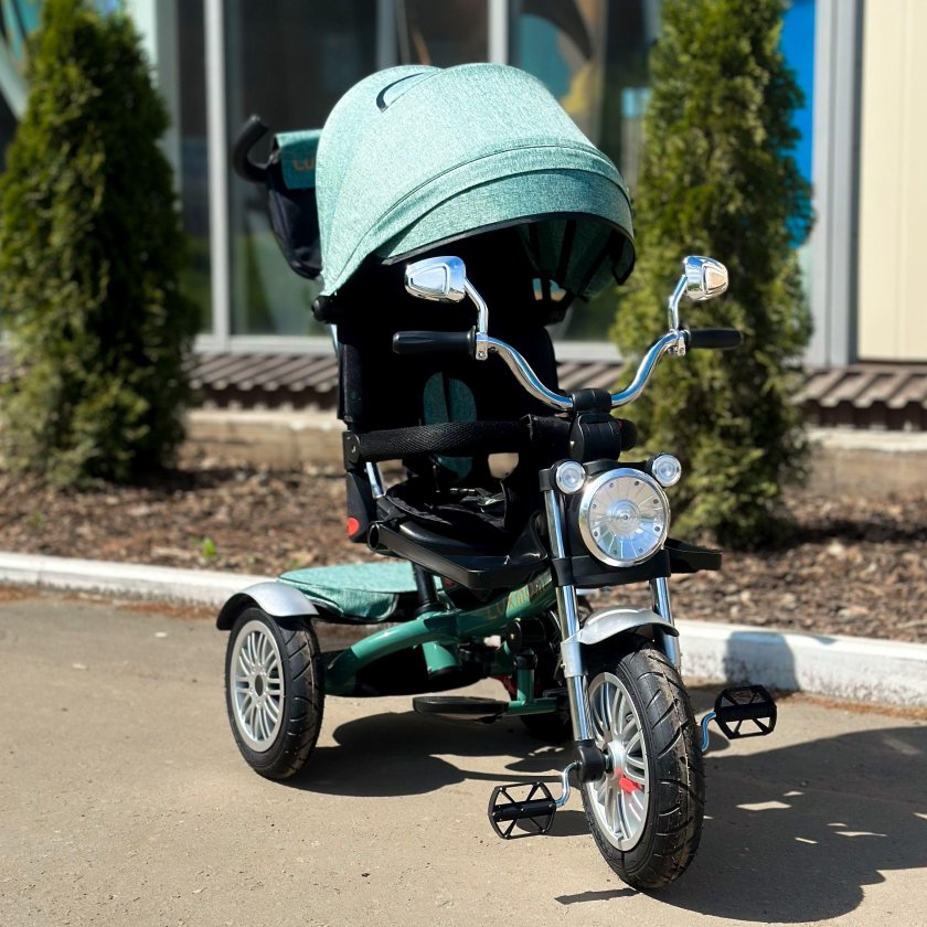 Велосипед чоппер трехколесный с фарой