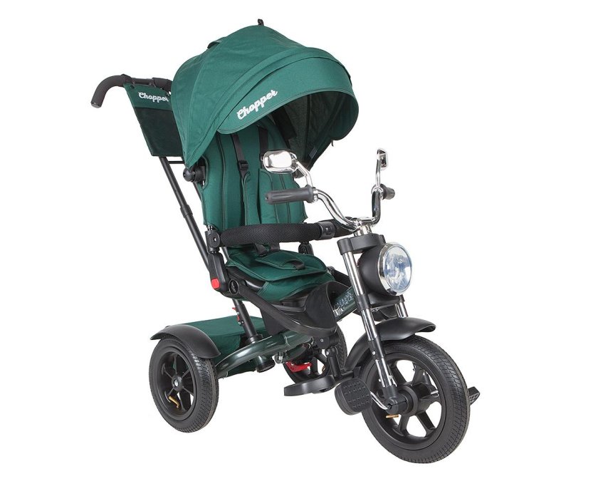 Трехколесный велосипед с ручкой управления chopper