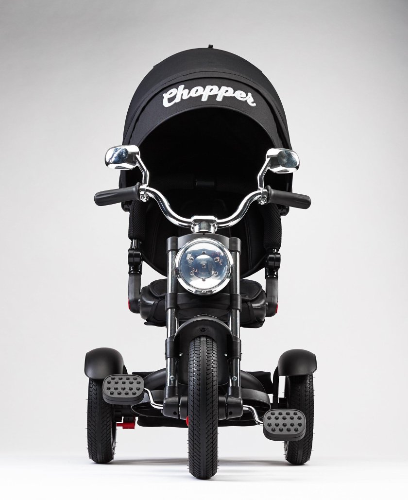 Трехколесный велосипед Chopper ch1 черный матовый