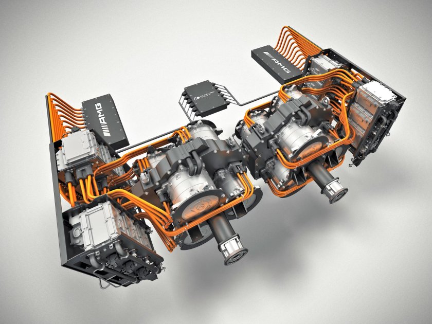 Катер cigarette AMG Electric Drive Concept