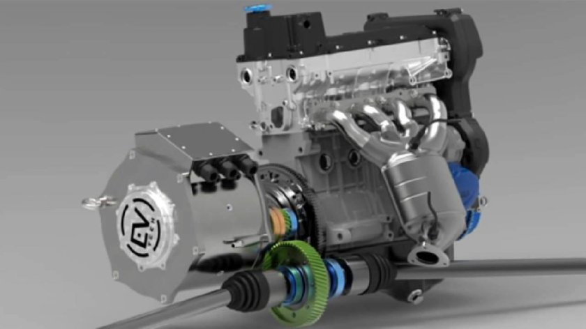 Гибридный мотор двит-40