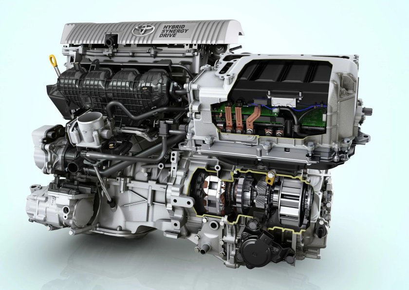 Гибридный двигатель Тойота Приус