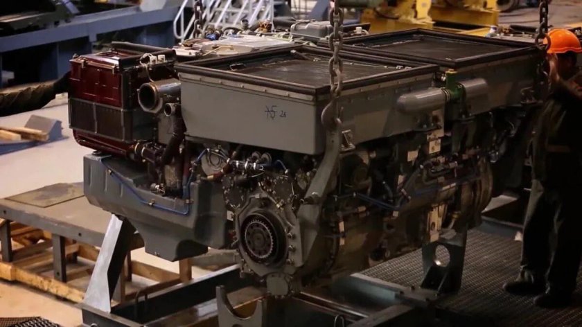 Двигатель танка т 14 Армата