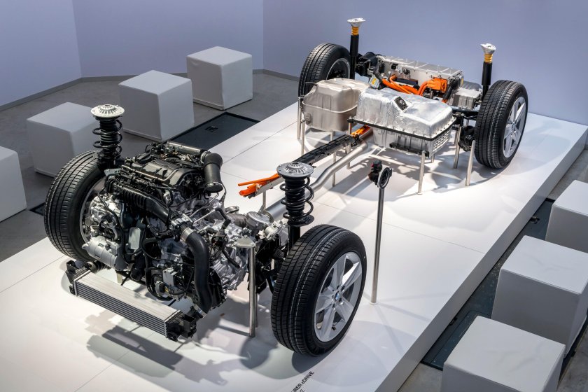 BMW i8 силовой агрегат