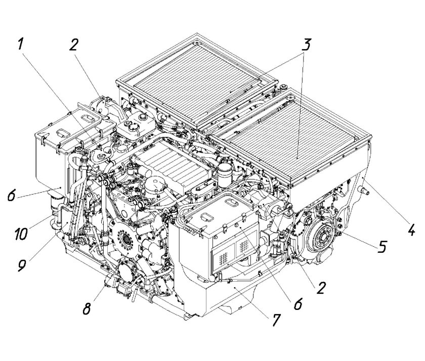 Двигатель Армата т 14