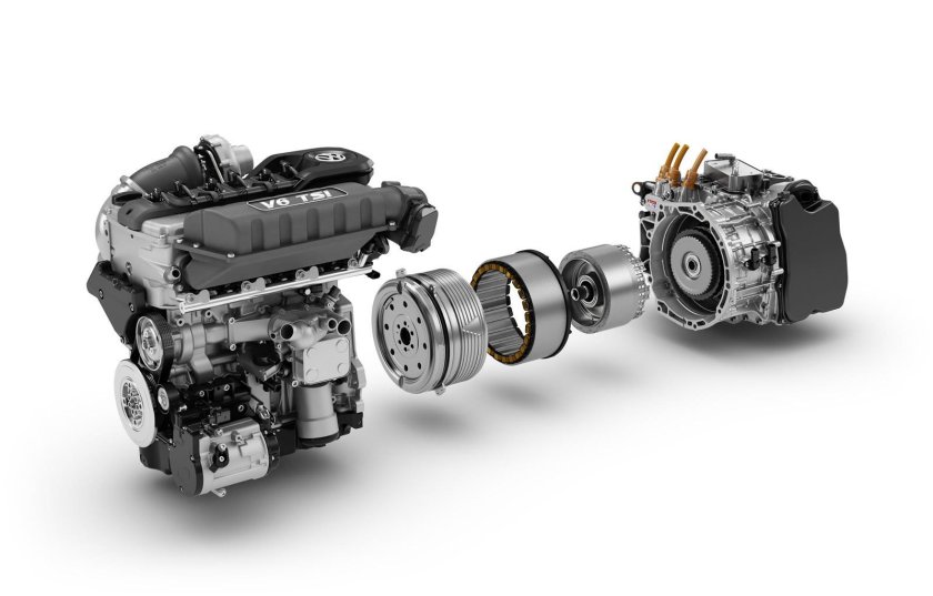 Гибридный силовой агрегат