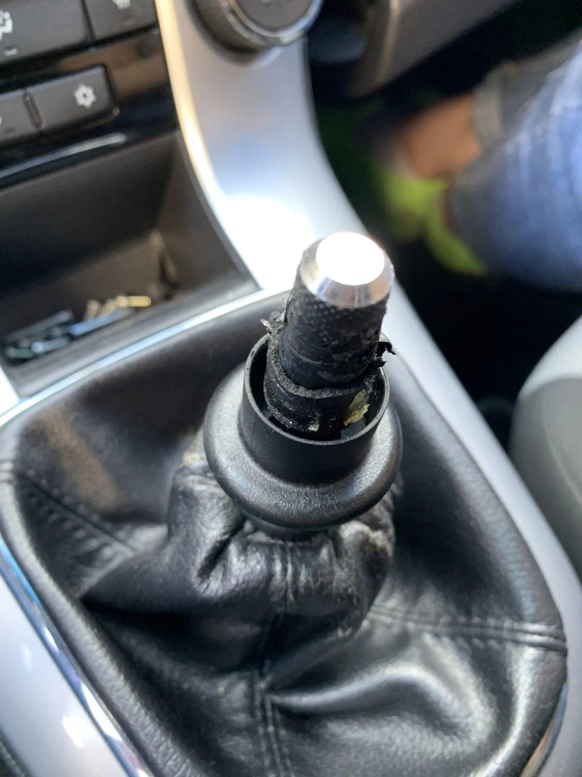 Ручка КПП +- на Шевроле Малибу