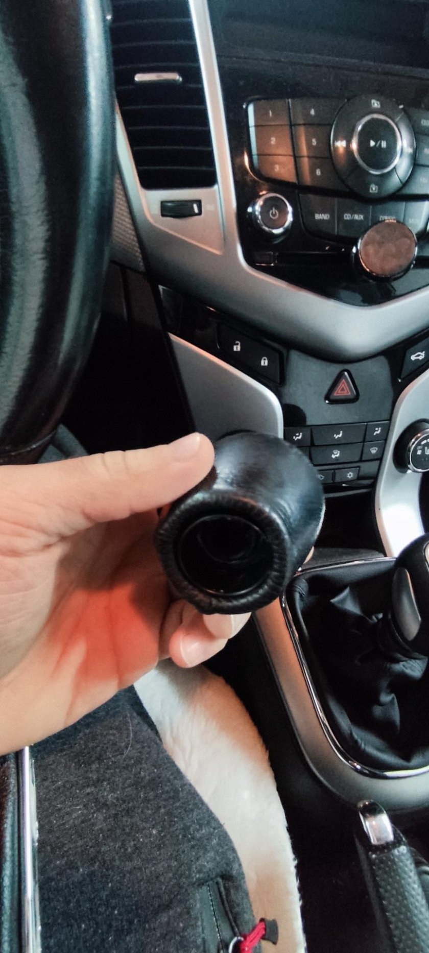 Ручка КПП Шевроле Круз механика дорестайл