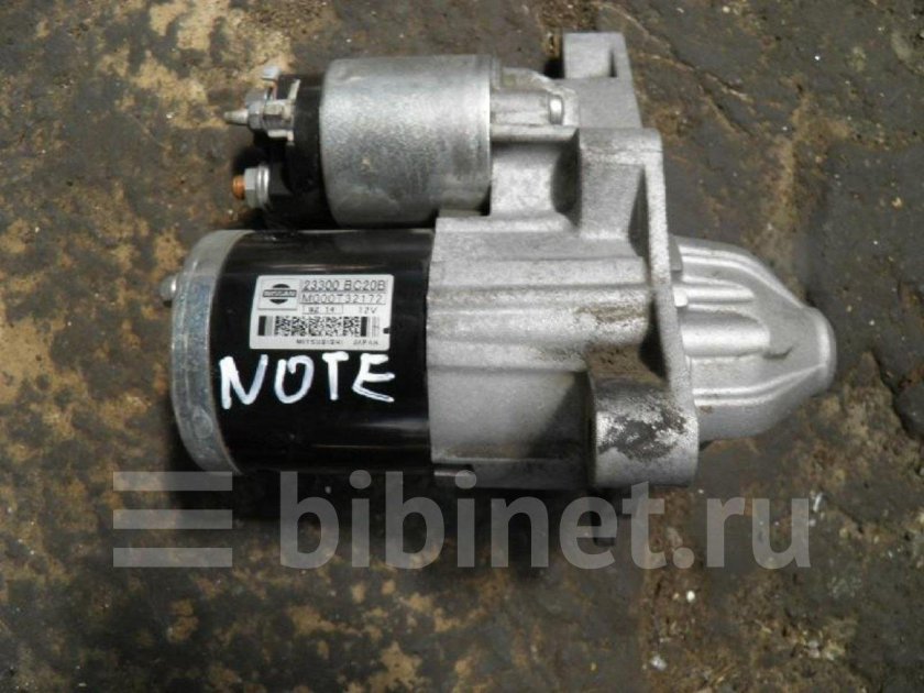 Стартер Nissan Note e11