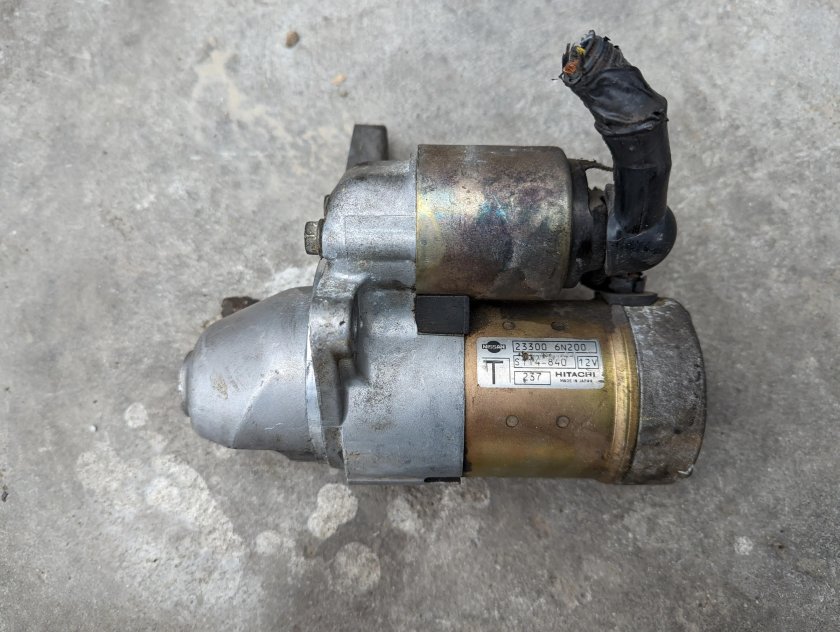 Стартер ниссан либерти