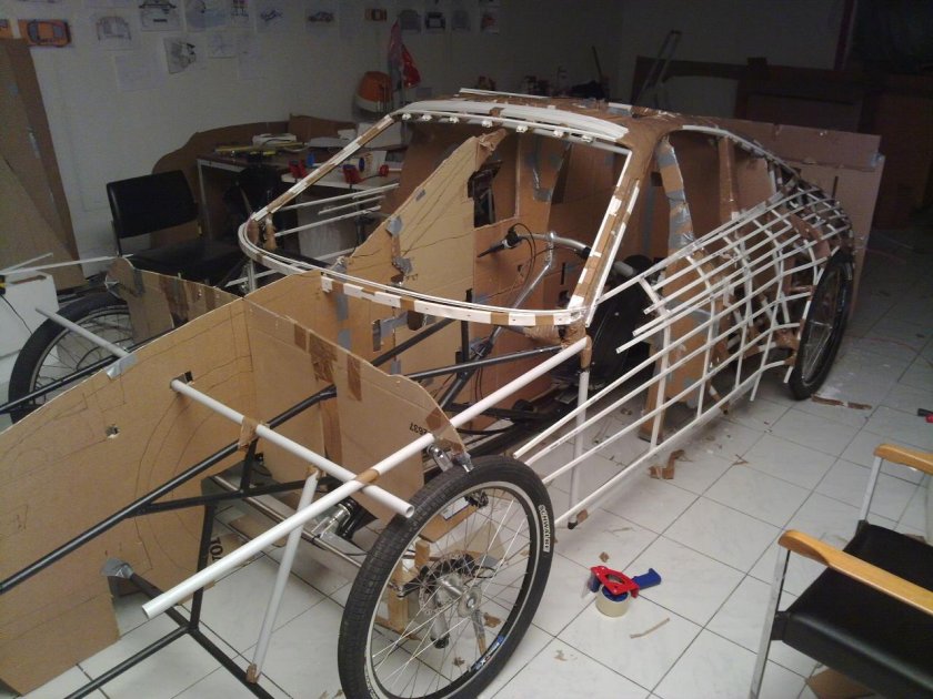 Веломобиль Порше