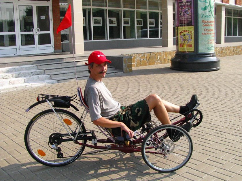 Веломобиль трайк лигерад