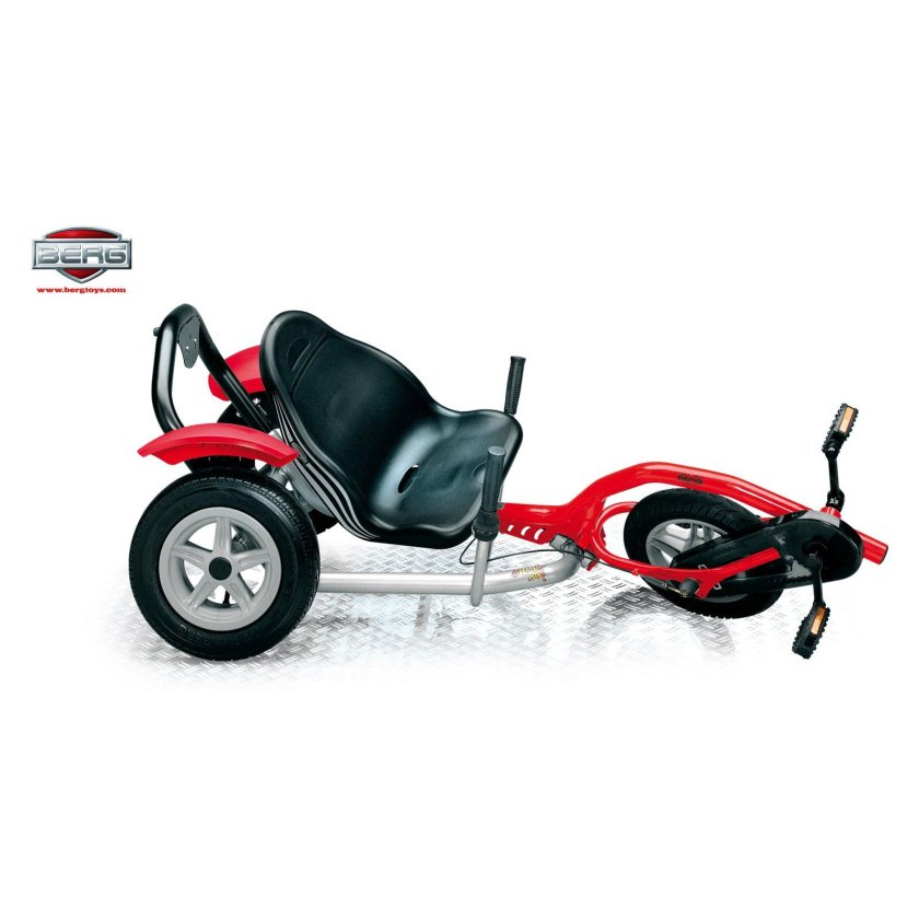 Веломобиль взрослый двухместный