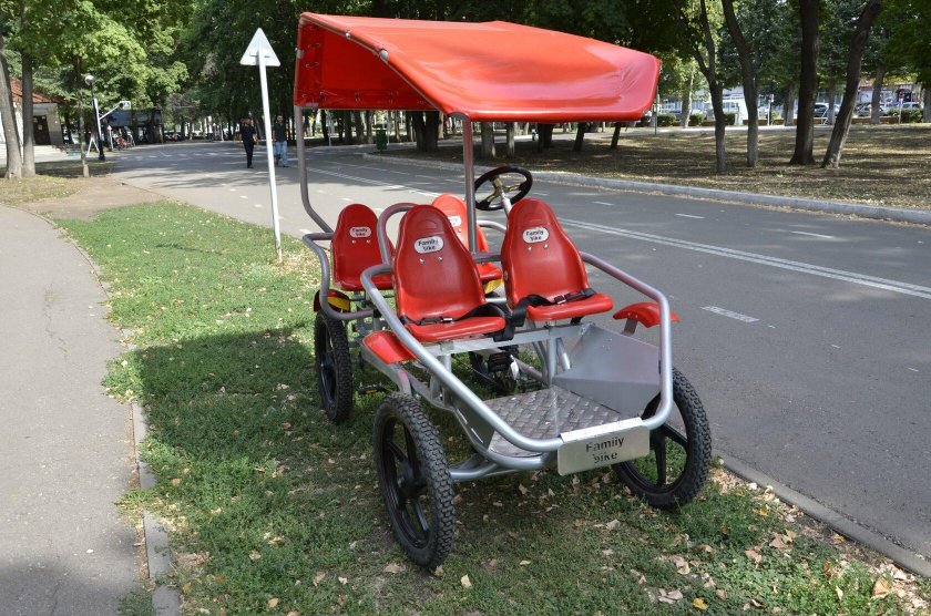 Веломобиль berg duo coaster bfr