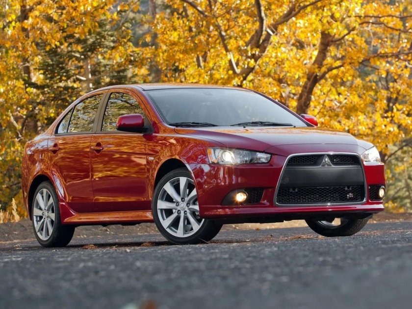 Mitsubishi lancer ralliart 2008