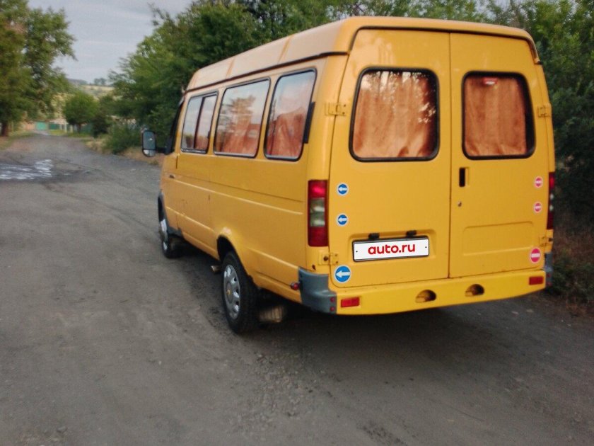 Газель 3221 желтая