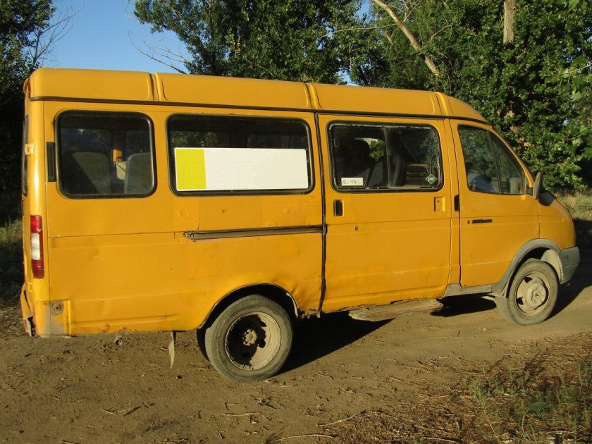 Газель 3221 желтая