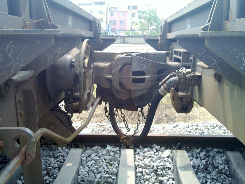 Автосцепка думпкара