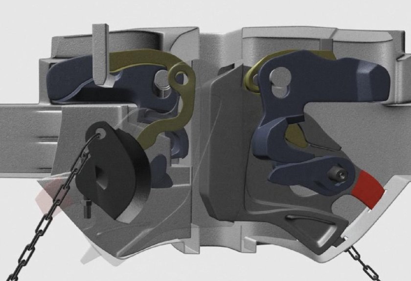 Подъемник замка автосцепки са-3
