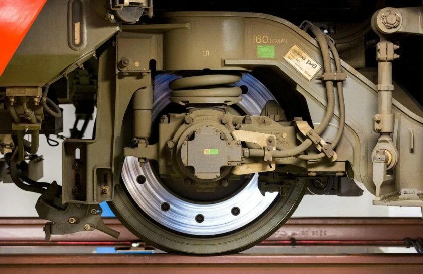 Тележка эп20 тормоза