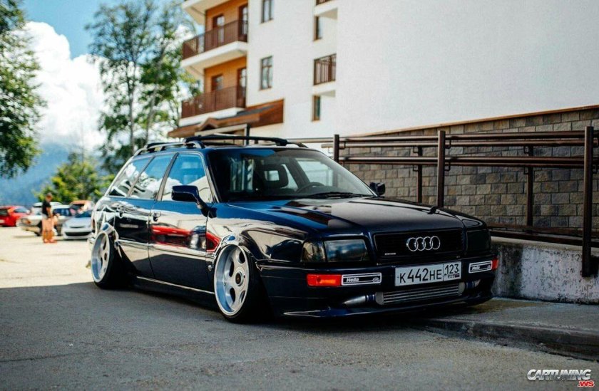 Audi 80 avant stance