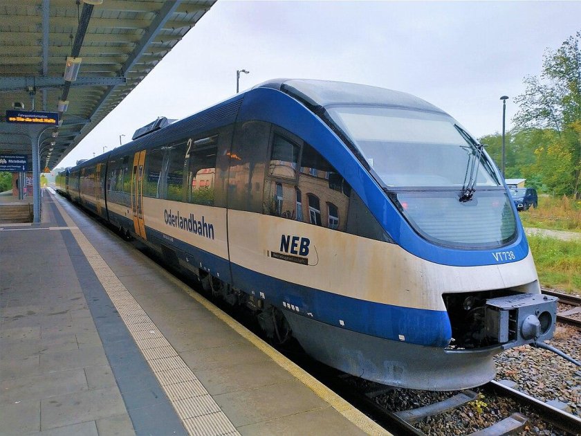 Польский поезд pesa