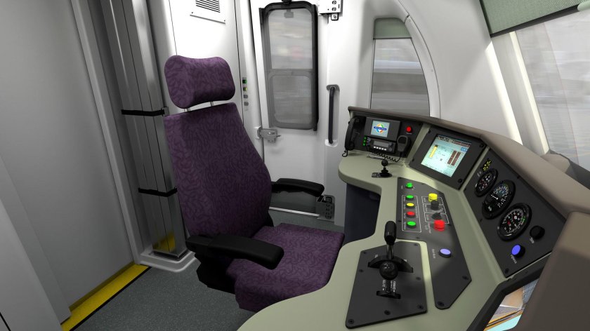 Bombardier Talent 2 кабина