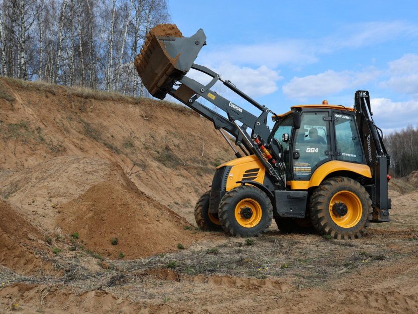 ЧЛМЗ экскаватор погрузчик