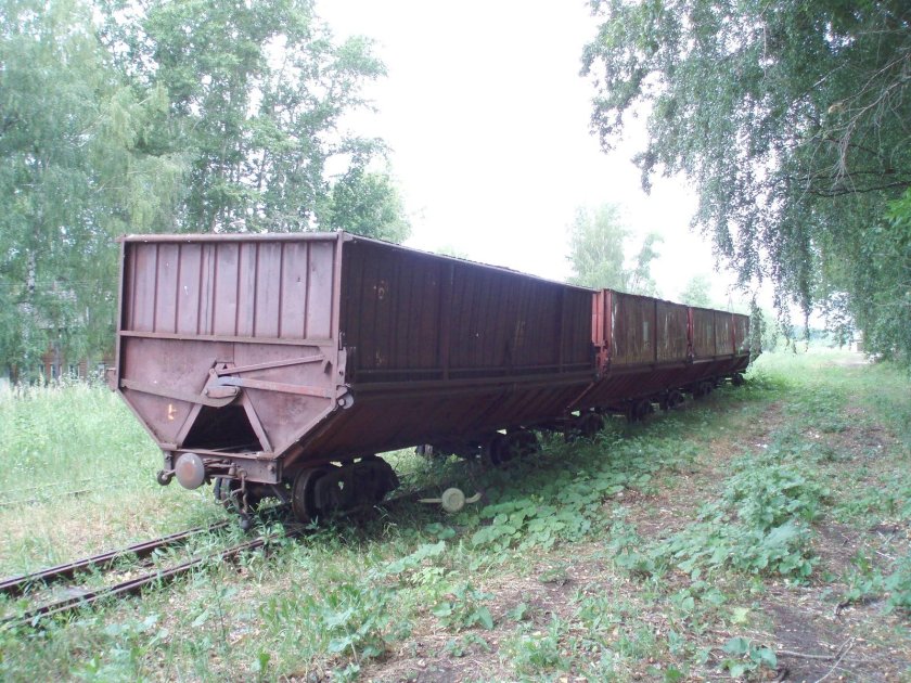 Узкоколейная железная дорога торфопредприятия «гладкое»