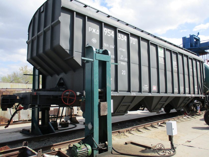 Вагонное депо грузовых вагонов