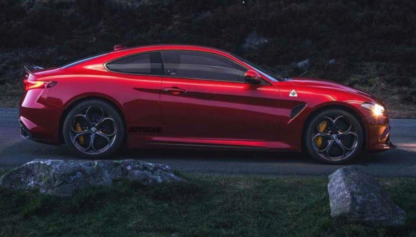 Alfa Romeo Giulia Quadrifoglio купе