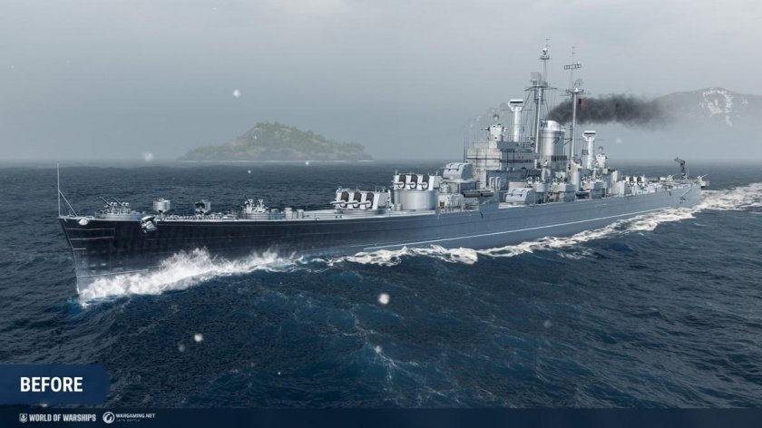 Японский крейсер