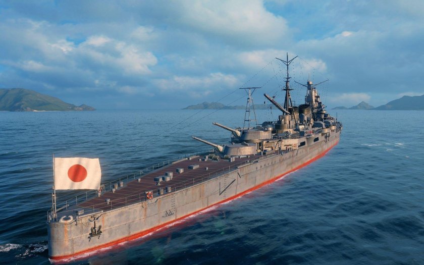 Японский крейсер Миоко