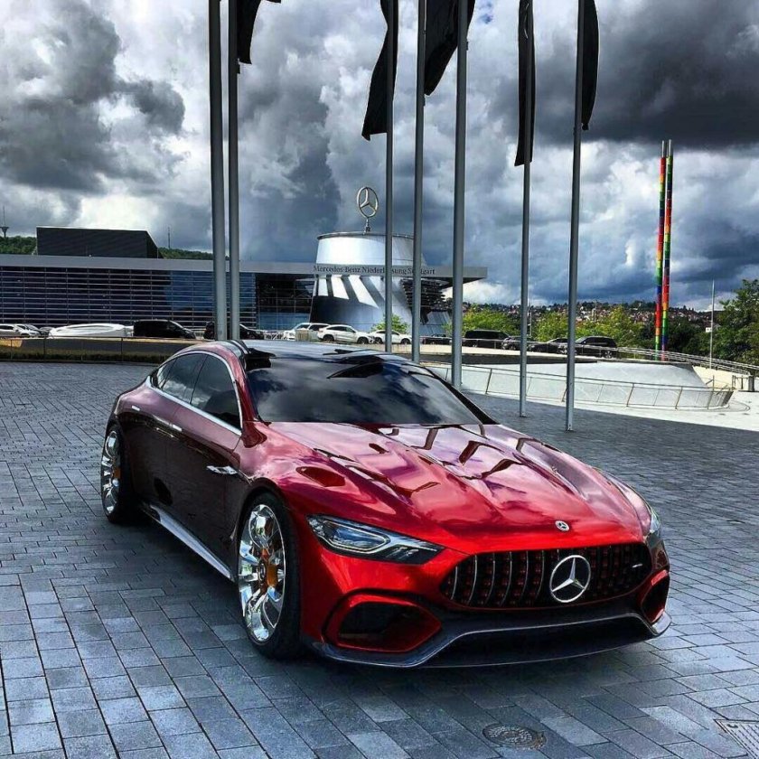 Мерседес АМГ ГТ концепт