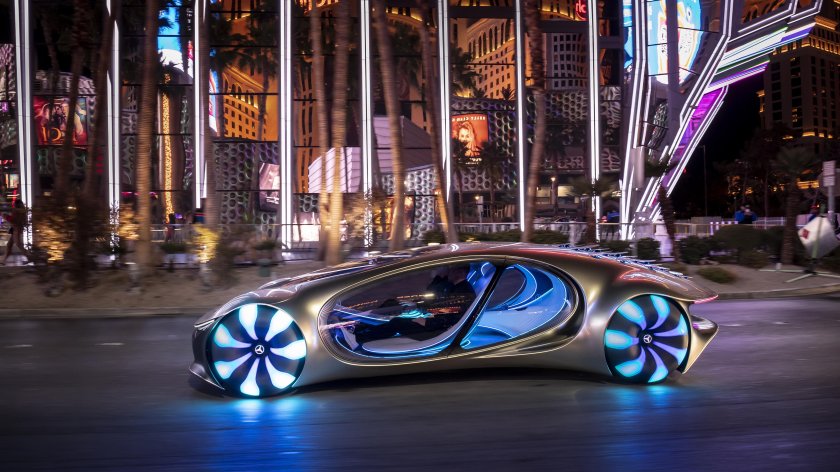 Мерседес Benz Vision AVTR