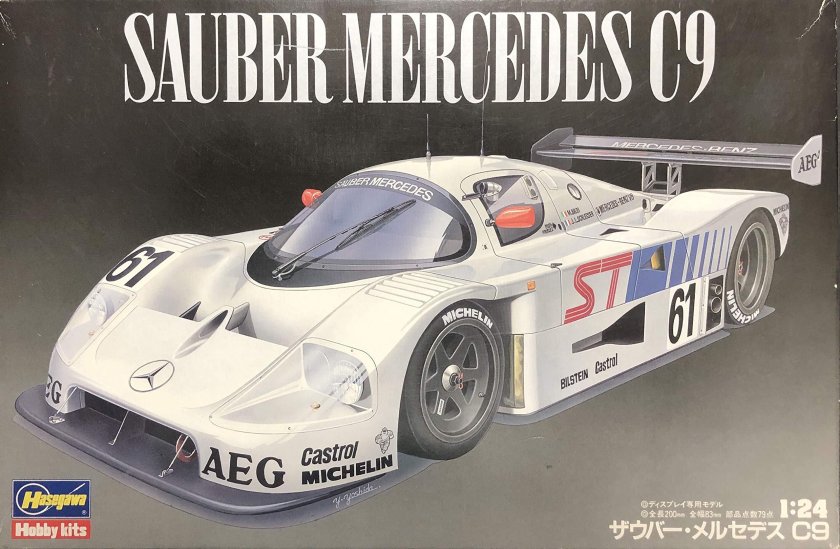 Sauber Mercedes c9 1/24 Tamiya
