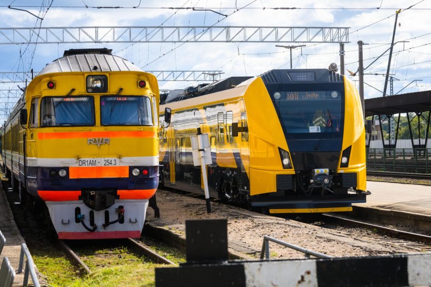 Поезда Латвии