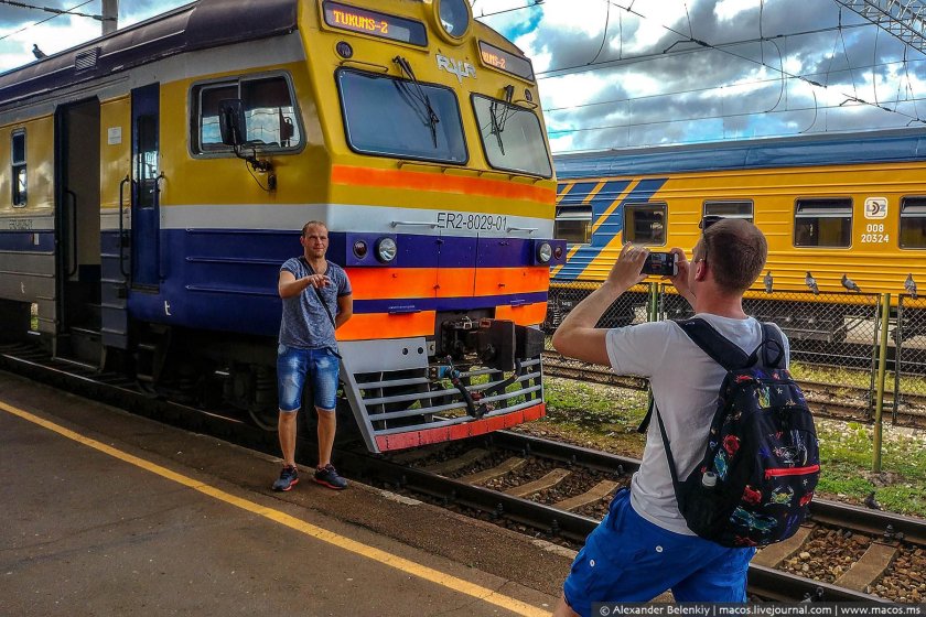 Электричка Рига Юрмала