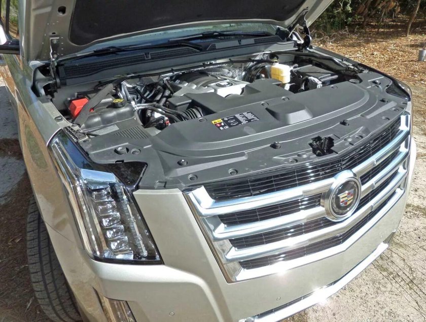Cadillac Escalade 2016 двигатель