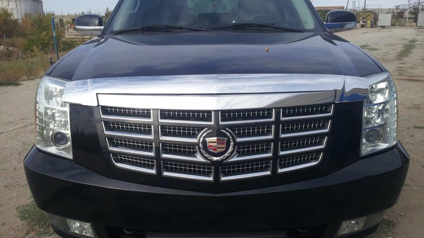 Дефлектор на капот Кадиллак Эскалейд