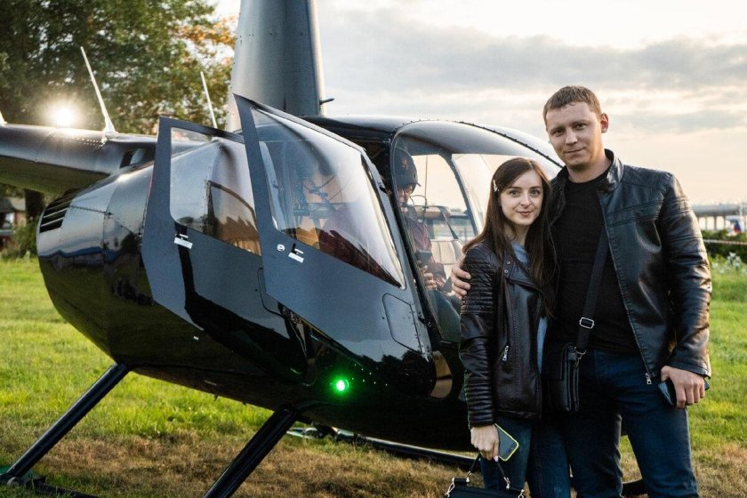 Полет на Робинсон р 44 Санкт Петербург