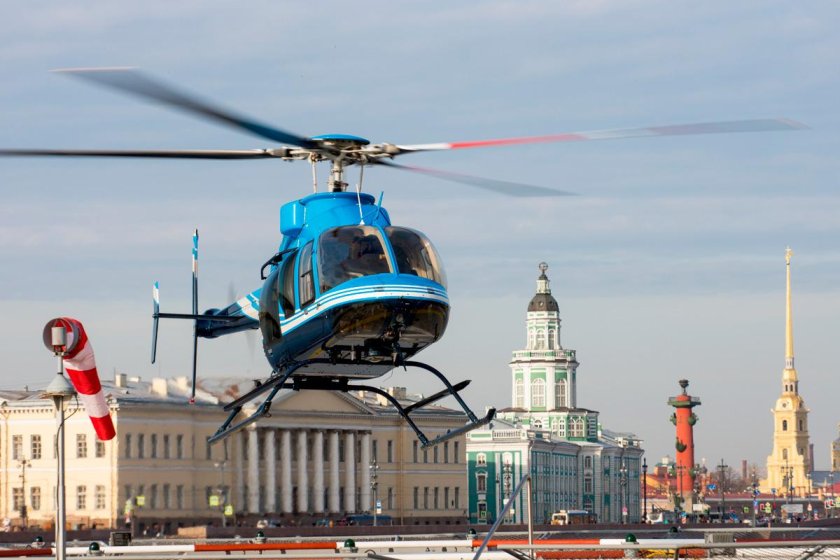 Вертолетные экскурсии Санкт-Петербург