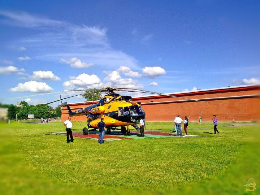 Вертолетная площадка Петропавловская крепость Санкт-Петербург
