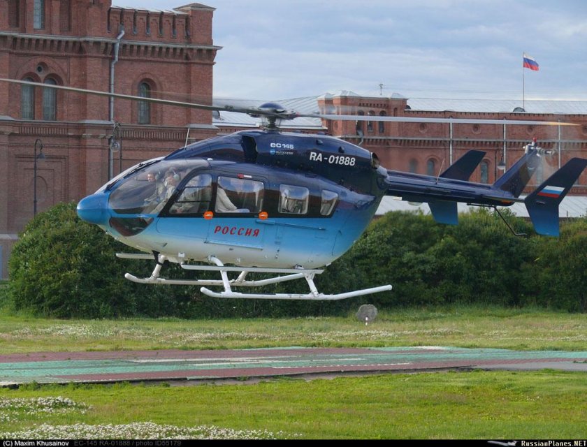 Вертолет Mercedes-Benz Style ec145