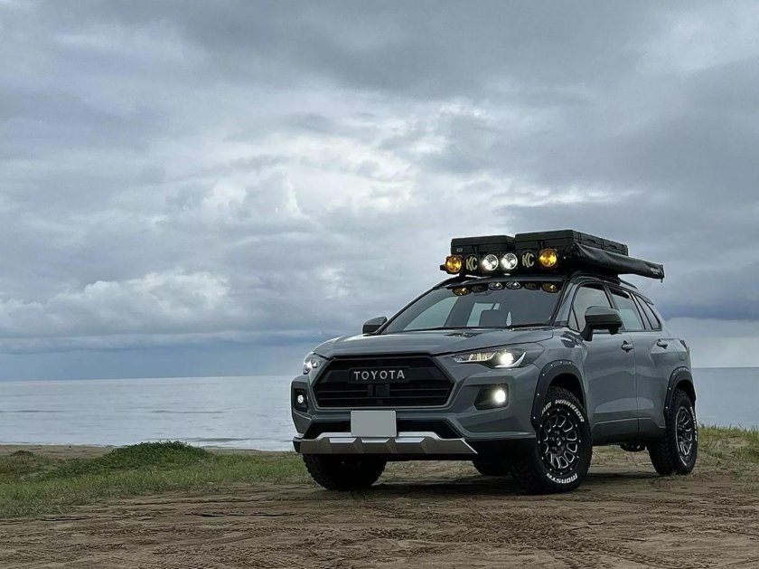 Toyota rav4 внедорожный тюнинг