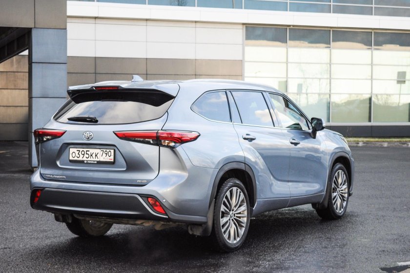 Новая Тойота хайлендер 2023 цена